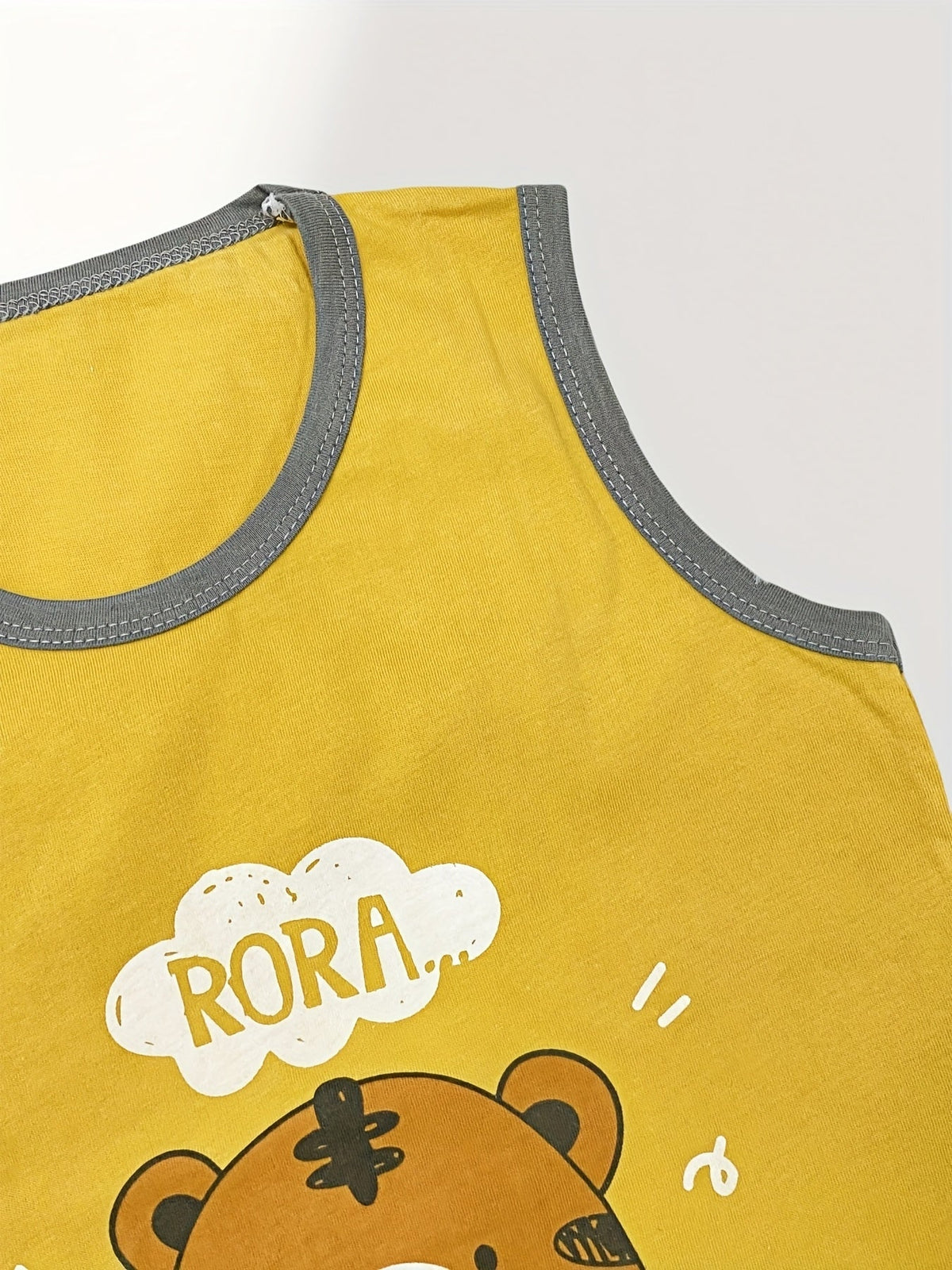 Boys' Tank Shorts Sets in an 8-Piece Cartoon Animal Pack for Easy Summer Outfits and Everyday Changes