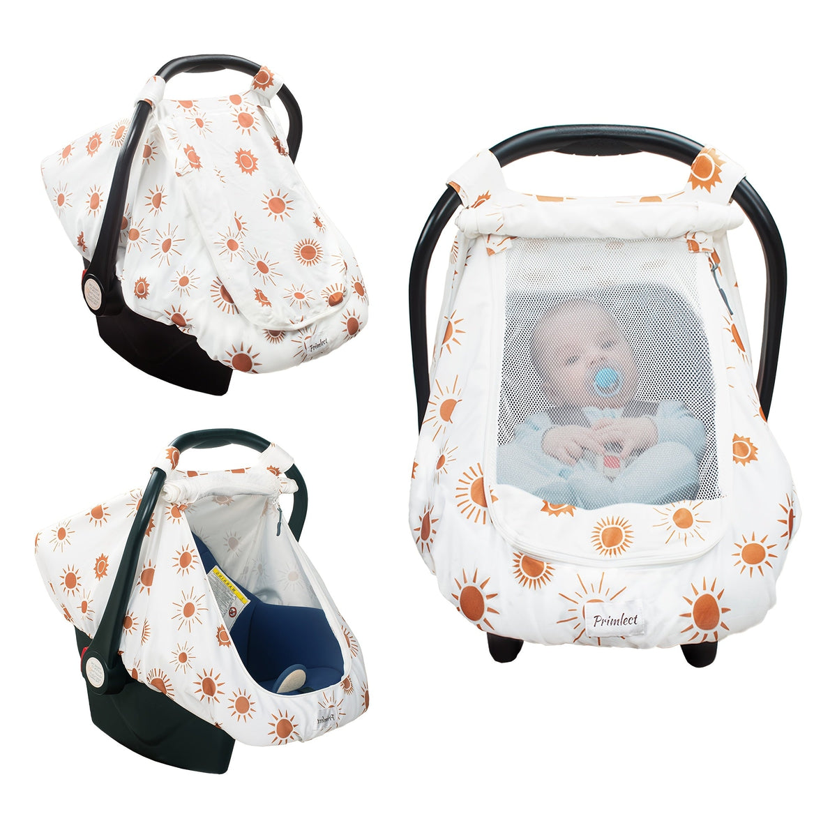 Baby Car Seat Cover - Breathable Beavtaens Covers Stretchy