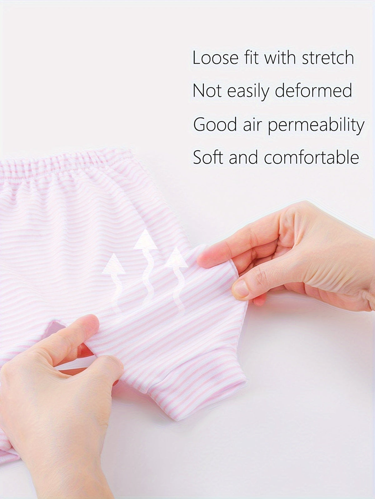 Baby Girl Pants Ten Pack in Pastel Colors with Animal Prints and Cuffed Ankles for Everyday Outfit Changes