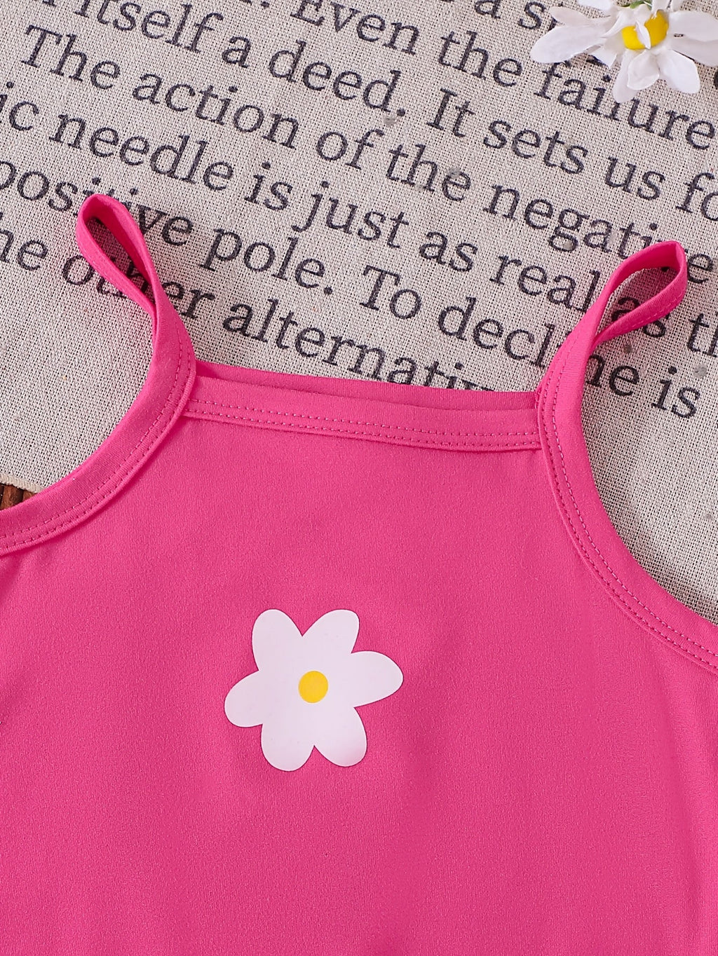 Baby Girls' Sleeveless Rompers 3-Pack in Pink Leopard and Floral Prints with Short Legs for Summer