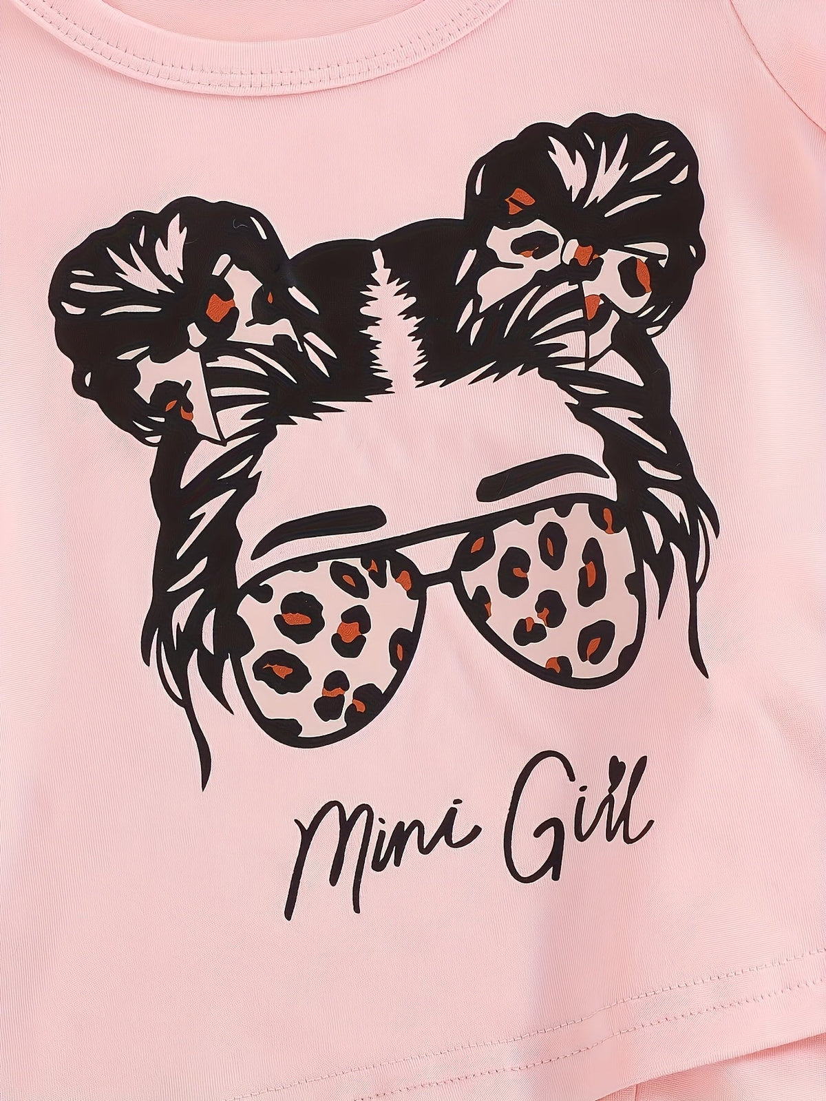 Baby Girls' T-Shirt and Shorts Sets in Three Random Cartoon Packs for Everyday Summer Playtime