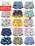 Boys' Printed Boxer Briefs 6-Pack in Random Animal and Vehicle Designs for Everyday Underwear Changes