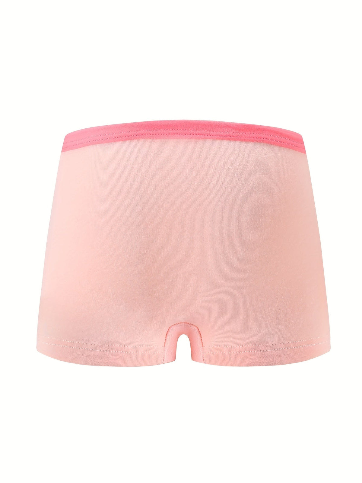 Girls' Cartoon Boxer Briefs 12-Pack with Elastic Waists and Random Pastel Designs for Everyday Underwear