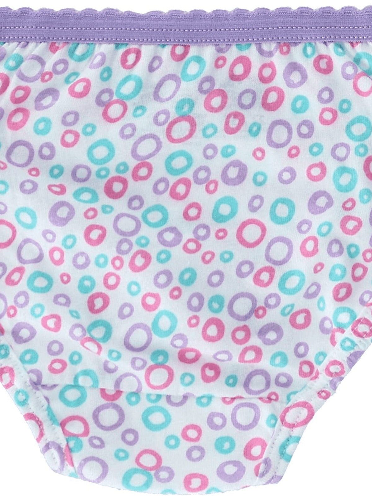 Toddler Girls' Cotton Briefs 10-Pack in Assorted Prints and Colors with Soft Waistbands for Daily Changes