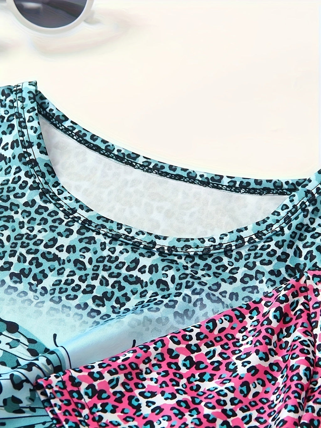 Girls' Butterfly Outfit Set - Short Sleeve Spring