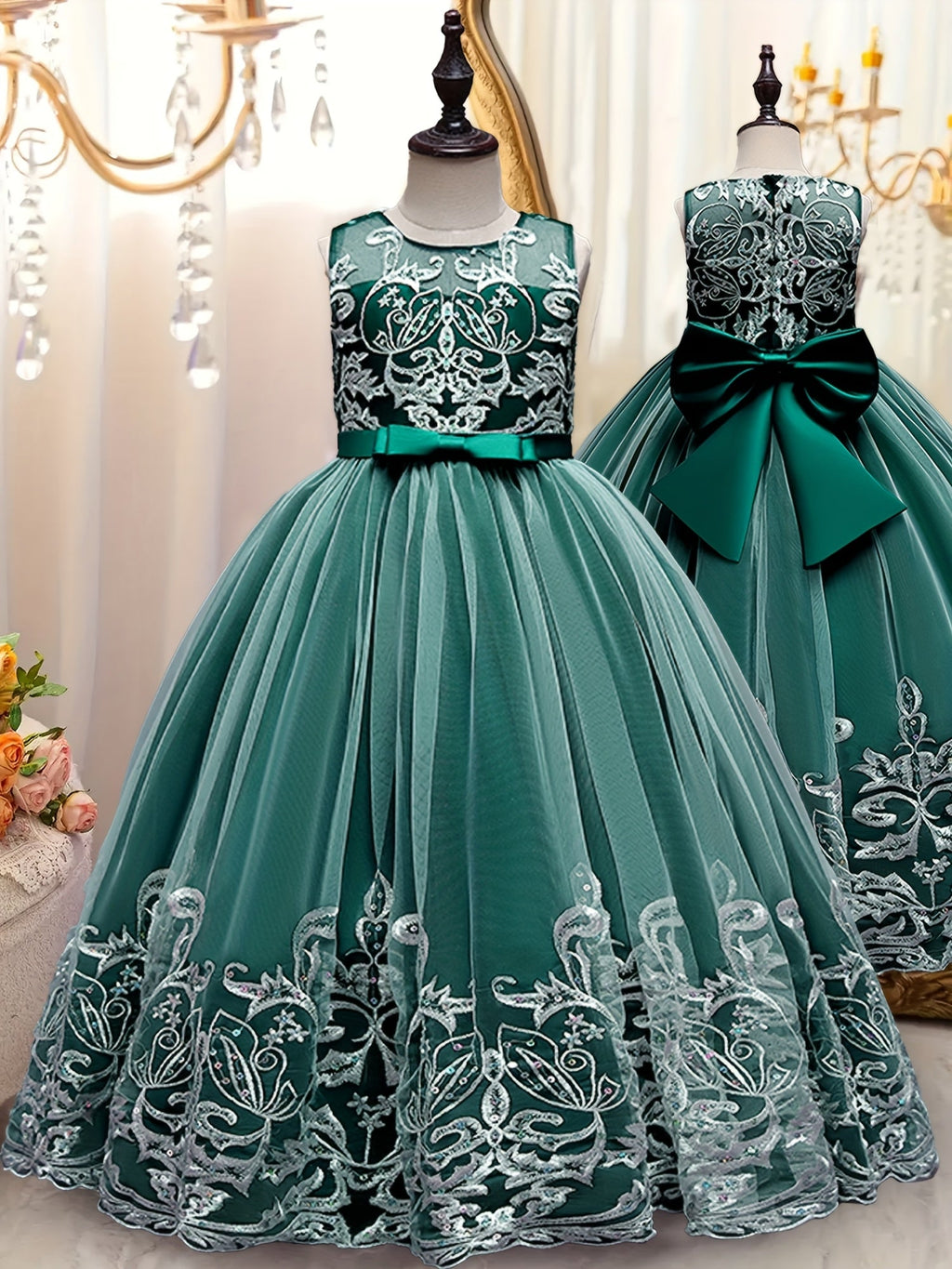 Girls' Floral Dress