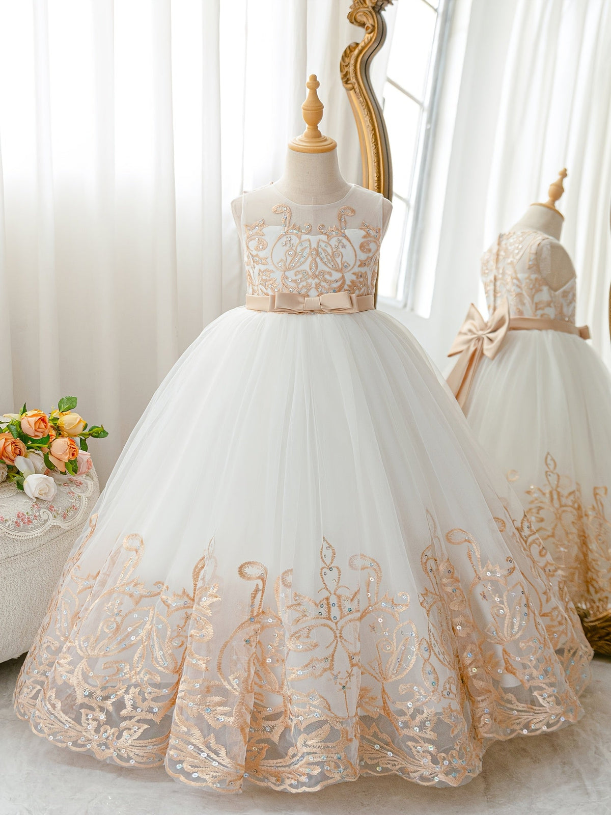 Girls' Floral Dress