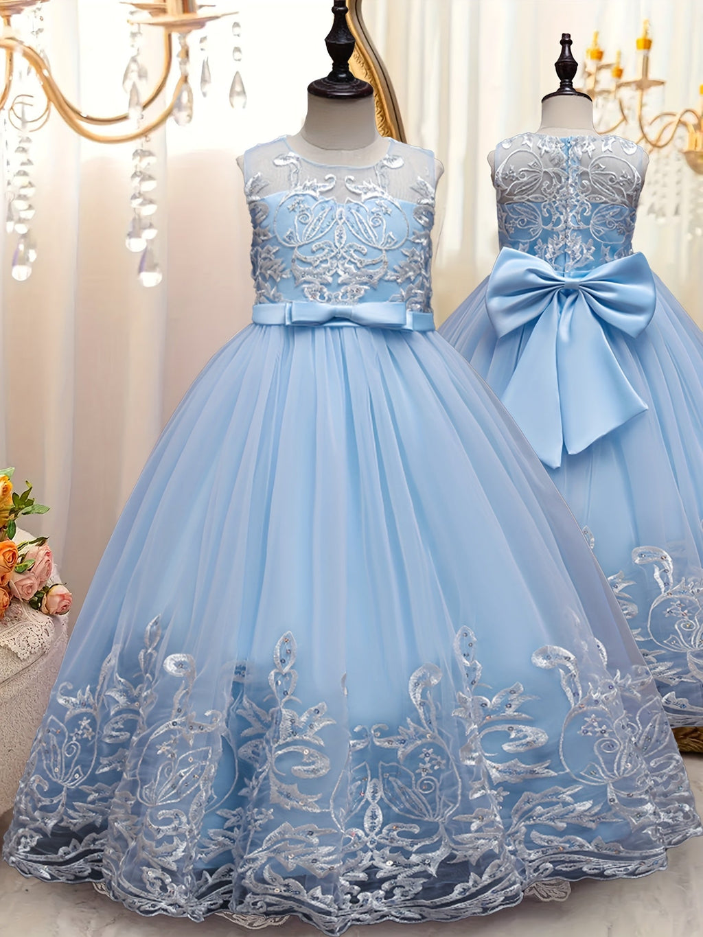 Girls' Floral Dress