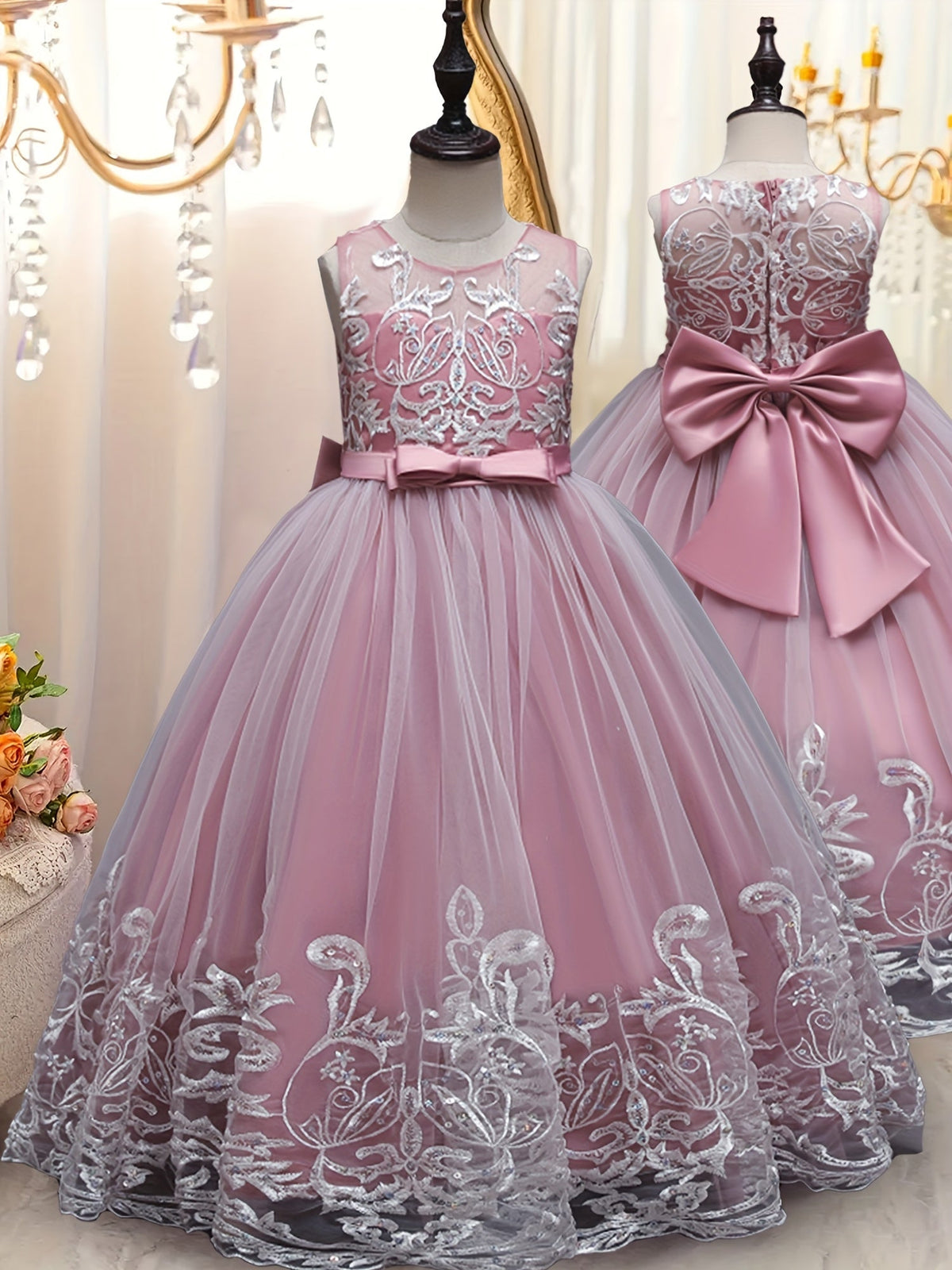 Girls' Floral Dress