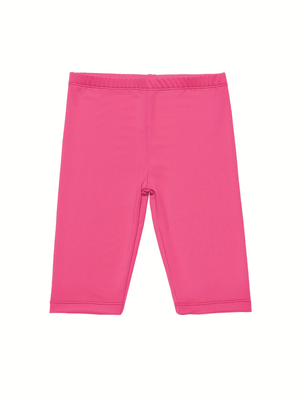Girls' Seven-Pack Bike Shorts in a Random Assortment of Solid Colors and Prints for Everyday Outfits