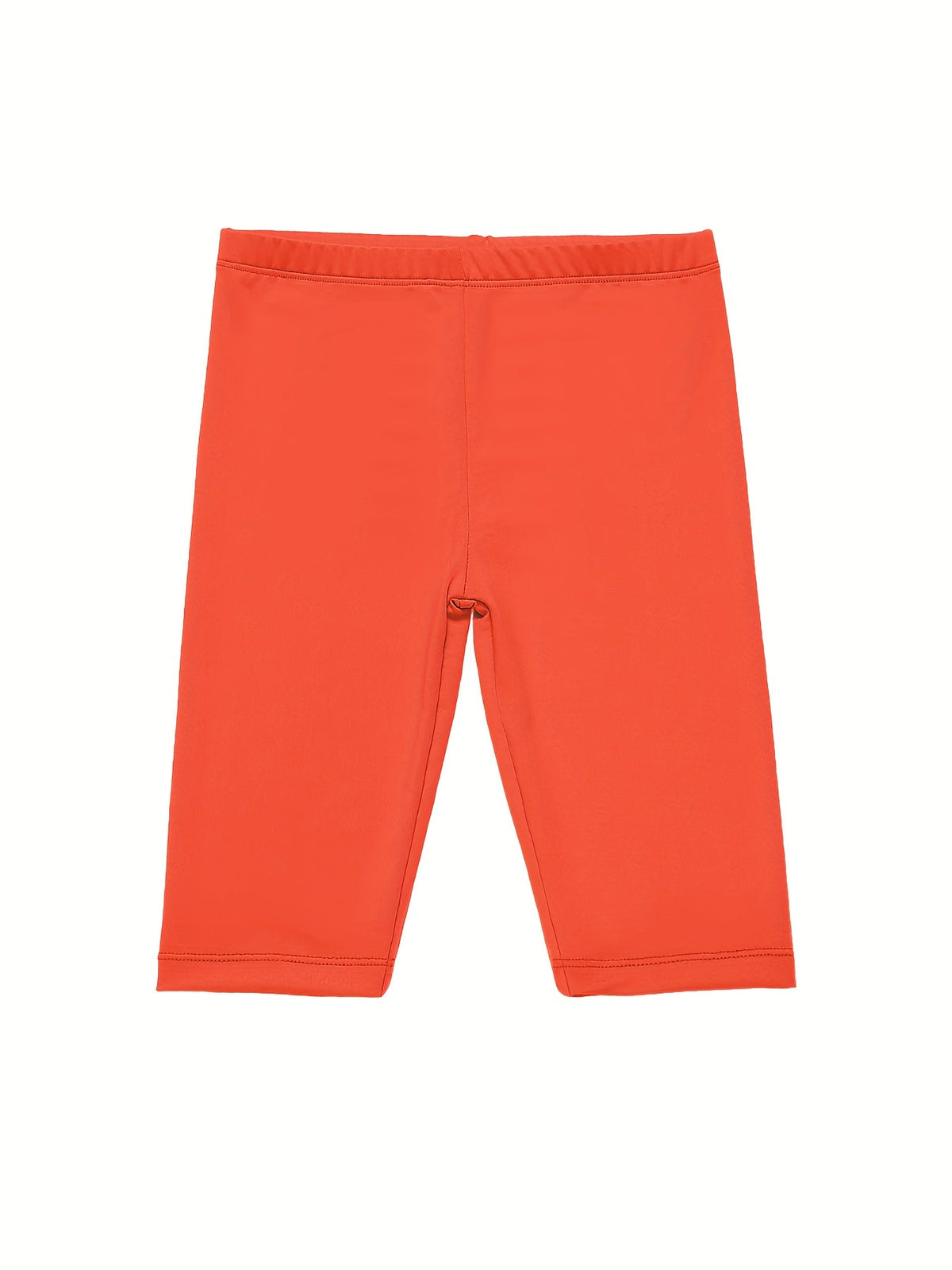 Girls' Seven-Pack Bike Shorts in a Random Assortment of Solid Colors and Prints for Everyday Outfits