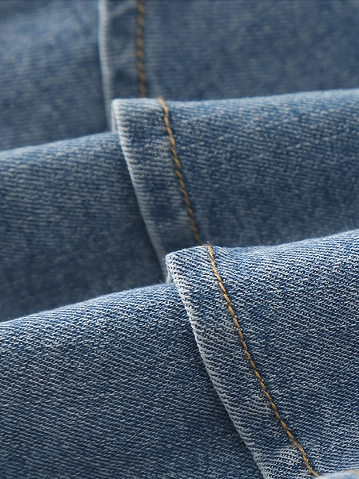 Girls' Blue Tiered Denim Skirt with Front Pockets and a Gathered Waistband for Everyday Summer Outfits