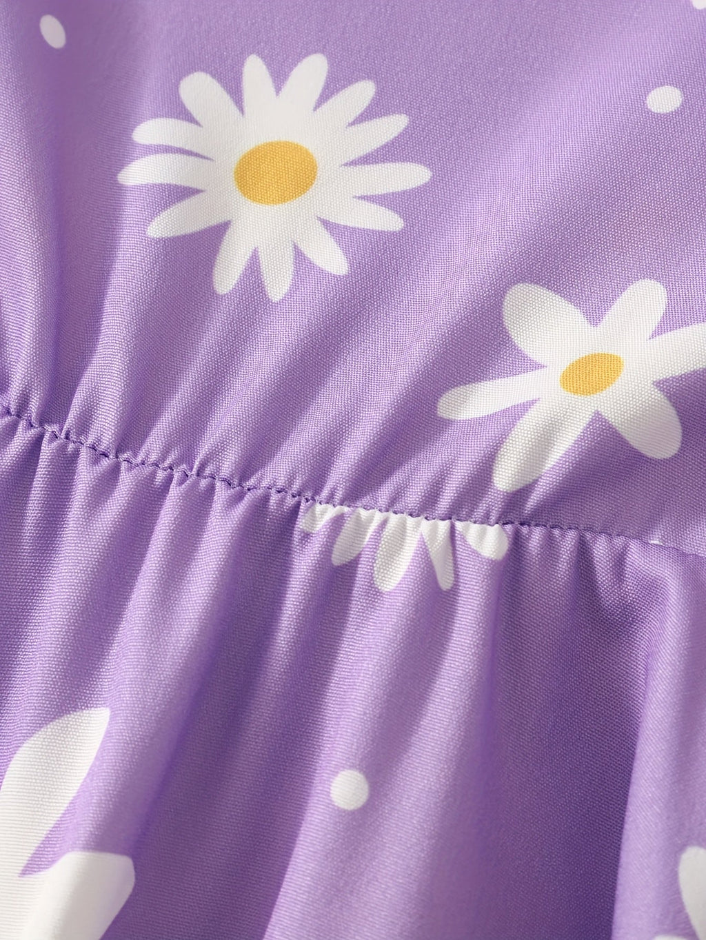 Girls' Flower Print Dress and Hat Set in Pink or Purple with Thin Straps and a Flared Skirt for Summer