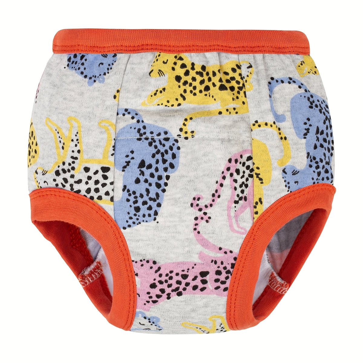 Girls' Ten-Pack Floral Potty Training Pants with Cotton Outer and Lining Layers for Daytime Changes