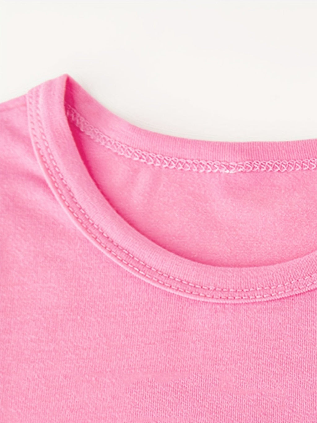 Girls' Sassy Just Like My Nana Cotton T-Shirt in Rose Red with Leopard Print Lettering and Short Sleeves
