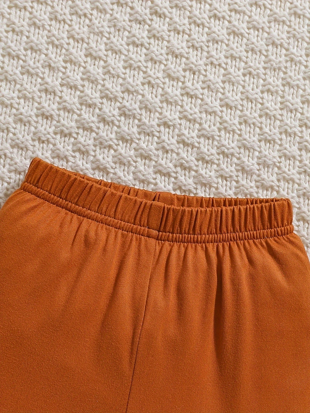 Girls' Solid Color Outfit Set - Long Sleeve Winter