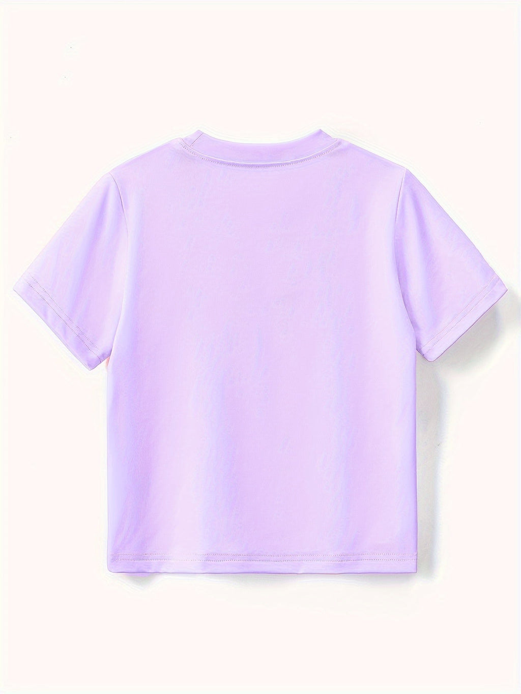 Kids' God Says You Are Floral T-Shirt with Colorful Flower Illustrations and Short Sleeves for Daily Wear