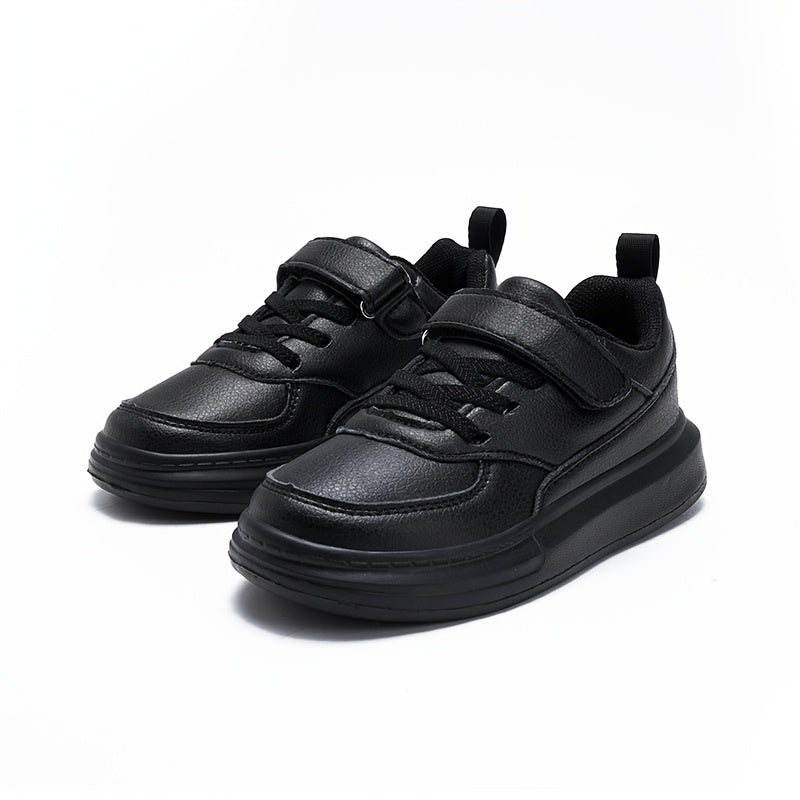 Kids' Running Shoes - Breathable Mesh & Lightweight – Black