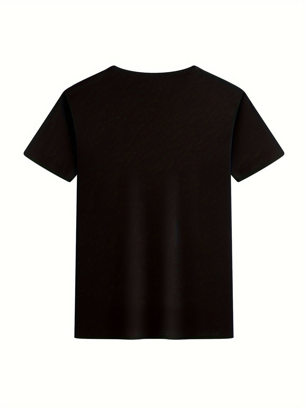 Kids' Black Cotton Faith Graphic T-Shirt with Armor of God Print and Short Sleeves for Everyday Wear