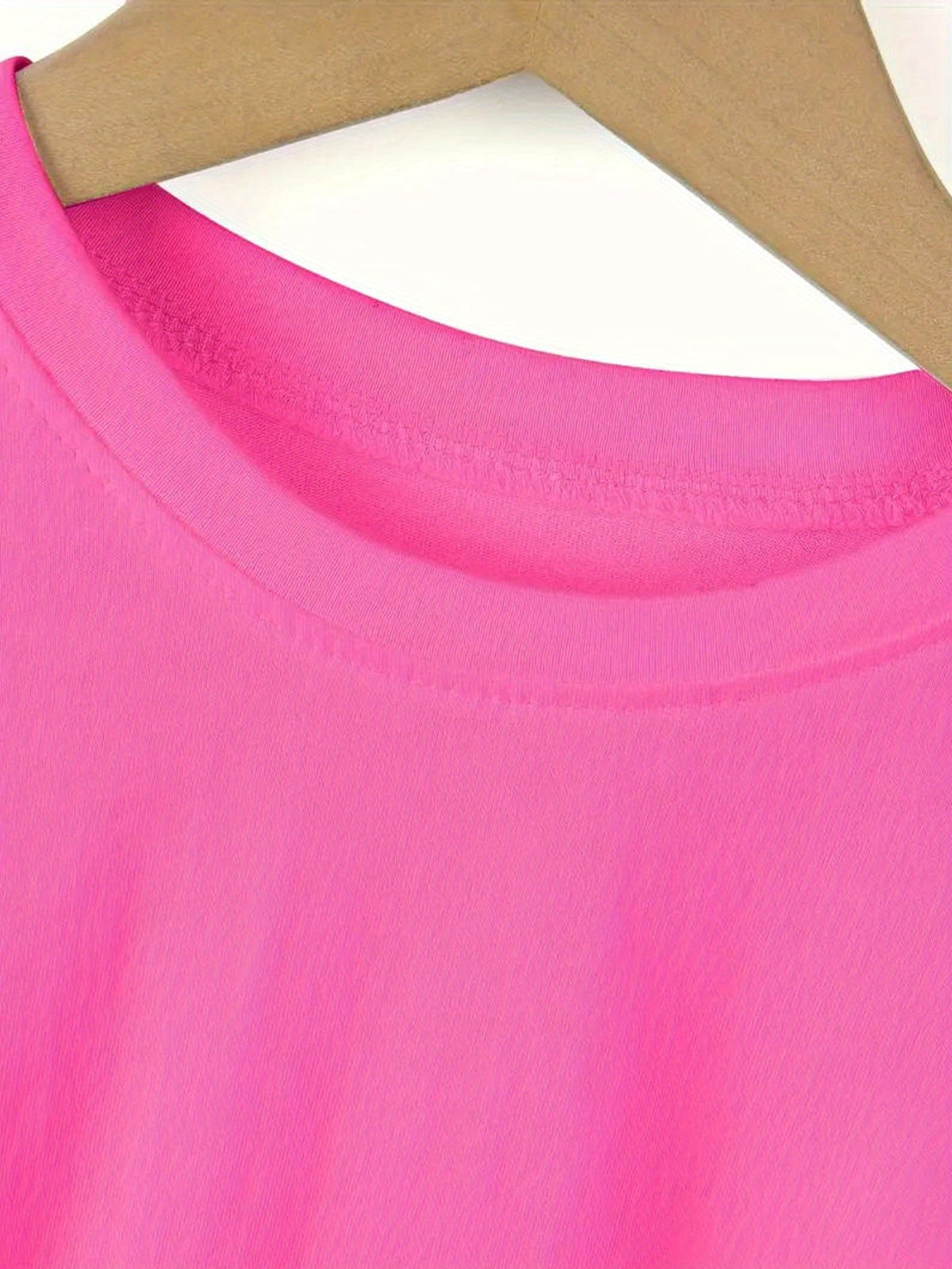 Girls' Rose Pink Nana Graphic T-Shirt in Cotton with Short Sleeves for Everyday Summer Outfits